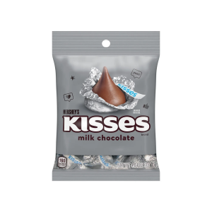 Hershey's Milk Chocolate Kisses Peg Bag 4.84oz (137g)