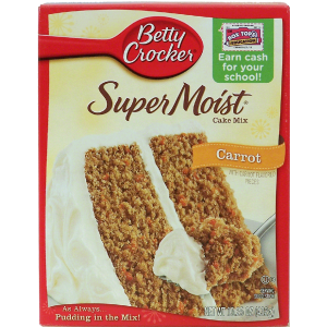 Betty Crocker Super Moist Carrot Cake Mix 15.25oz (432g)