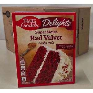 Betty Crocker Super Moist Red Velvet Cake Mix 12 X 13.25oz (375g)