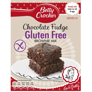 Betty Crocker Chocolate Fudge Gluten Free Brownie Mix 14.6oz (415g) DATUM
