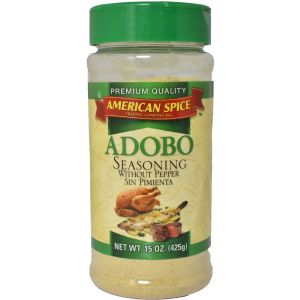 American Spice Adobo Without Pepper 15oz (425g)