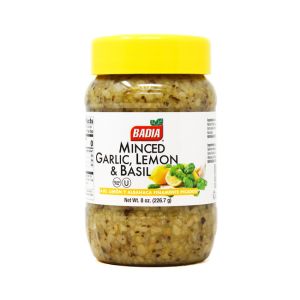 Badia Minced Garlic Lemon Basil 80z (226.7g)