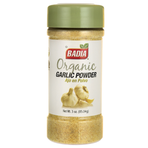 Badia Garlic Powder Organic 3oz (85.04g)