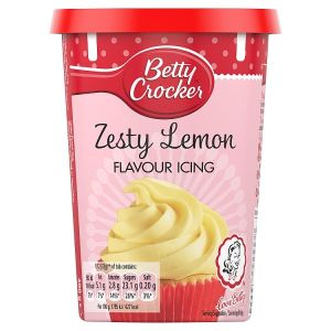 Betty Crocker Zesty Lemon Flavour Icing 14oz (400g)
