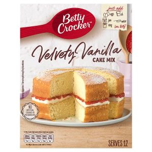 Betty Crocker Velvety Vanilla Cake Mix 15oz (425g)
