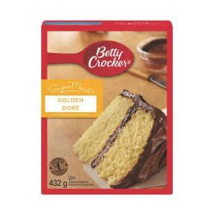 Betty Crocker Super Moist Golden Vanilla Cake 432g DATUM