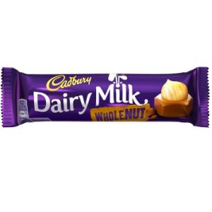 Cadbury Dairy Milk Wholenut 1.6oz (45g)