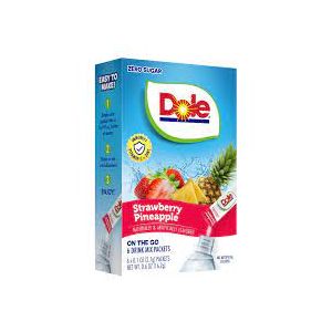 Dole Singles On The Go - Zero sugar - Strawberry Pineapple 16.2g