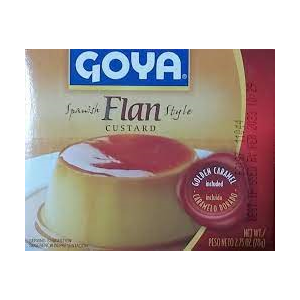 Goya spanish Flan style Custard 5.5oz (156g)