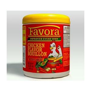 Favora consome de pollo - Garlic 12.35oz (350g)