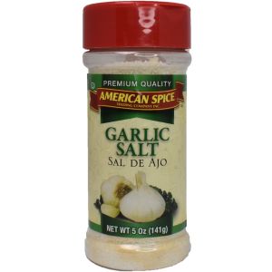 American Spice Garlic Salt 5oz (141) DATUM