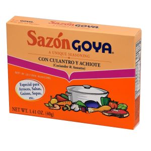 Goya Sazon Coriander & Annatto Seasoning 40g