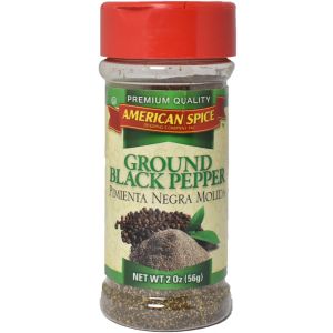 American Spice Black Pepper Ground 2oz (56g) DATUM