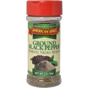 American Spice Black Pepper Ground 2oz (56g)