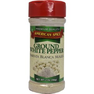 American Spice Ground White Pepper 2oz (56g)