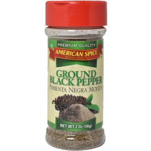 American Spice Black Pepper Ground 2oz (56g)