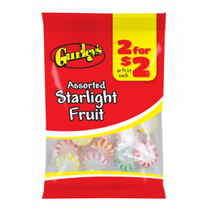 Gurley's Starlight Fruit Peg Bags 2.5oz (71g)