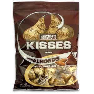 Hershey's Kisses met Almond 150gr