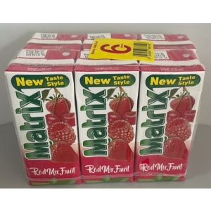 Matrix Red Mix Fruit pakjes 6 x 200ml