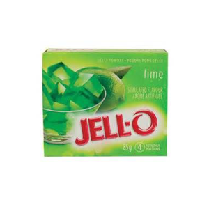 Jello Gelatin Lime Powder 3oz (85g)