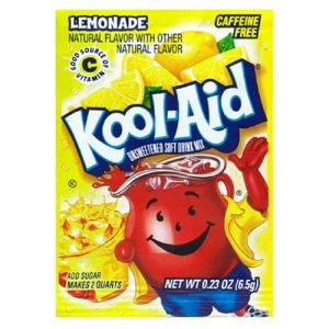 Kool-Aid Lemonade zakje 0.23oz (6.5g)