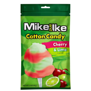 Mike & Ike Cotton Candy Cherry & Lime 3oz (85g)