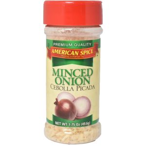 American Spice Onion Minced 1.75oz (49.6g) DATUM