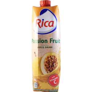 Rica Passion Fruit Juice Drink 33.8oz (1Liter)