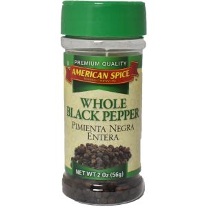 American Spice Black Pepper Whole 2oz (56g)