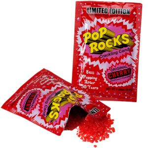 Pop Rocks Cherry Popping Candy 0.33oz (9.5g)