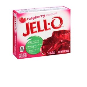 Jello Gelatin Raspberry Powder 85gr 