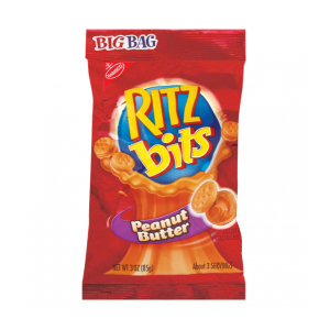 Nabisco Ritz Bits Peanut Butter Big Bag 3oz (85g) DATUM
