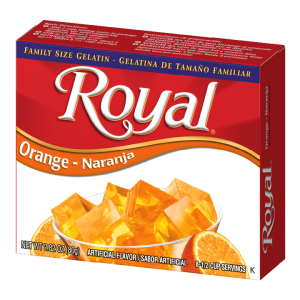 Royal Orange Gelatin 2.82oz (80g)