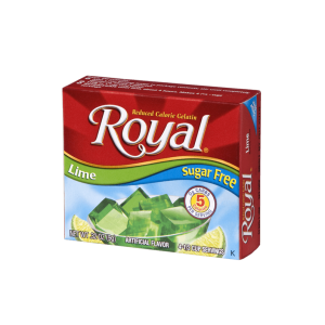Royal Gelatin Lime Sugar Free 0.32oz (9g)