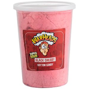 Warheads Cotton Candy Black Cherry 1.75oz (49g)