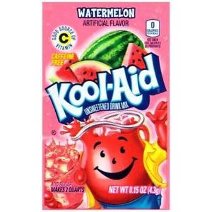 Kool-Aid Watermelon zakje 0.14oz (3.9g)