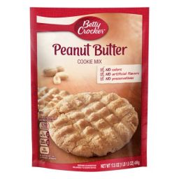 Betty Crocker Peanut Butter Cookie Mix 17.5oz (496g)