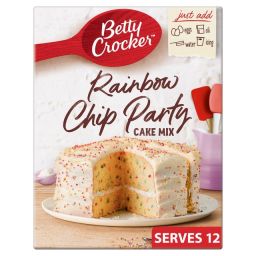 Betty Crocker Rainbow Chip Party Cake Mix 15oz (425g)