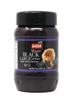 Badia Minced Black Garlic in Water 8oz (226.7g)