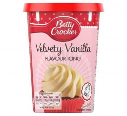 Betty Crocker Velvety Vanilla Falvour Icing 14oz (400g)