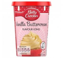 Betty Crocker Vanilla Buttercream Flavour Icing 14oz (400g)