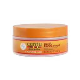 Cantu Shea Butter Natural Hair Extra Hold Edge Stay Gel 4.5oz (127g)