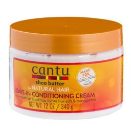 Cantu Shea Butter Natural Hair Leave-in Conditioning Repair Cream 12oz (340g)