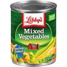 Libbys Mixed Vegetables 8.5 oz (241g)