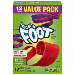 Fruit By The Foot Variety Pack 9oz (2569g) 