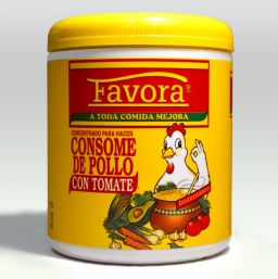 Favora consome de pollo - Tomato 12.35oz (350g)