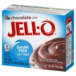 Jello Pudding Sugar Free Chocolate 1.4oz (39g)