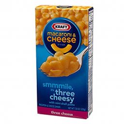 Kraft Three Cheese Macaroni And Cheese 206gr