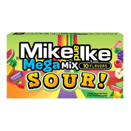 Mike & Ike Sour Mega Mix Theatre Box 141gr