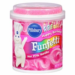 Pillsbury Frosting Funfetti Hot Pink Vanilla 15.6oz (442g)